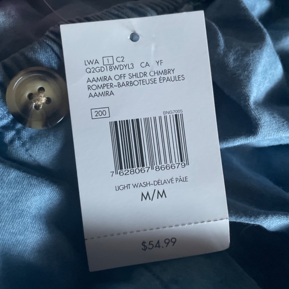 Guess Chambray Romper - Picture 2 of 2